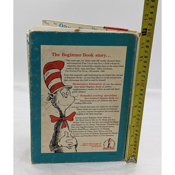 The Cat In The Hat Dictionary By The Cat Himself P.D. Eastman Vintage 1964 - Picture 15 of 16